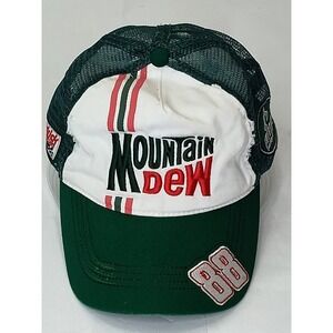 88 DALE JARRETT JR MOUNTAIN DEW Cap hat CAR RACER NEVER‎ WARN📸SEE PICS📸